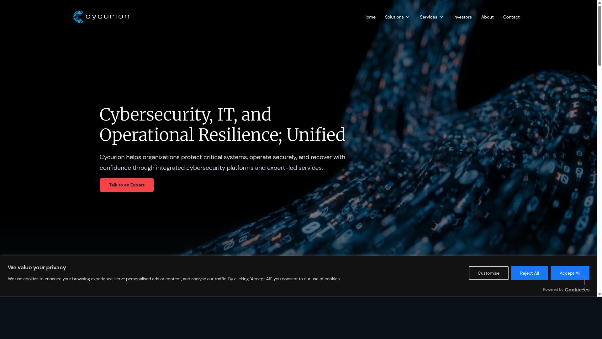 Cycurion, Inc. website